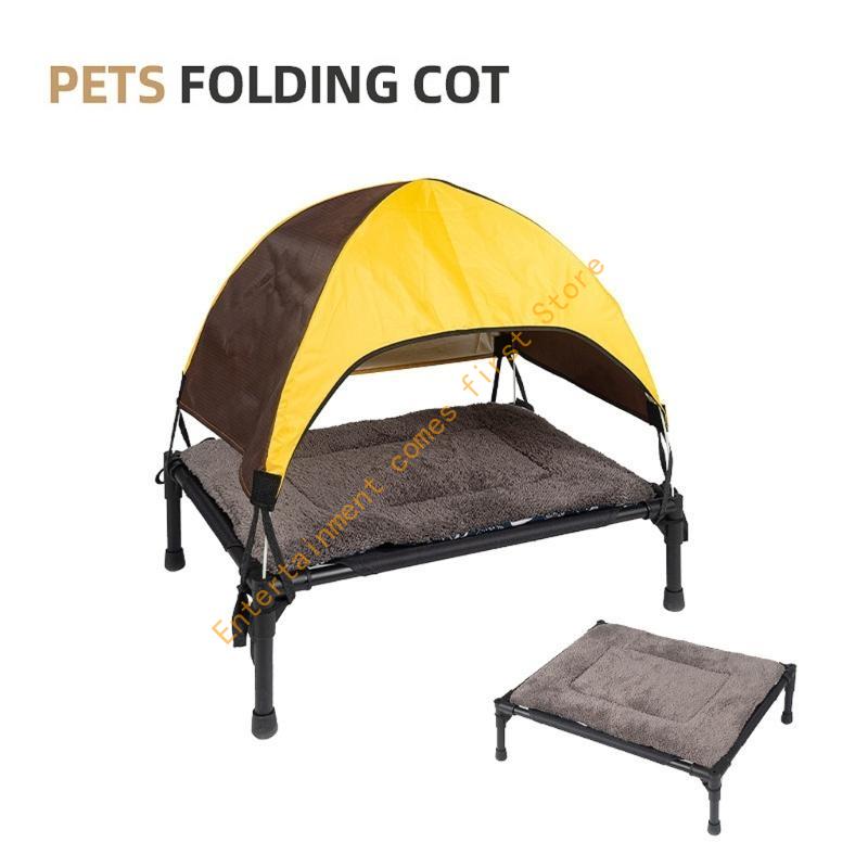 Outdoor Raised Dog Cot Bed wit - Outdoor Camping Dog Bed 评论和价格
