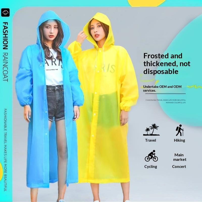 New Raincoat Women Men Imperme - Camping Rain Poncho 评论和价格