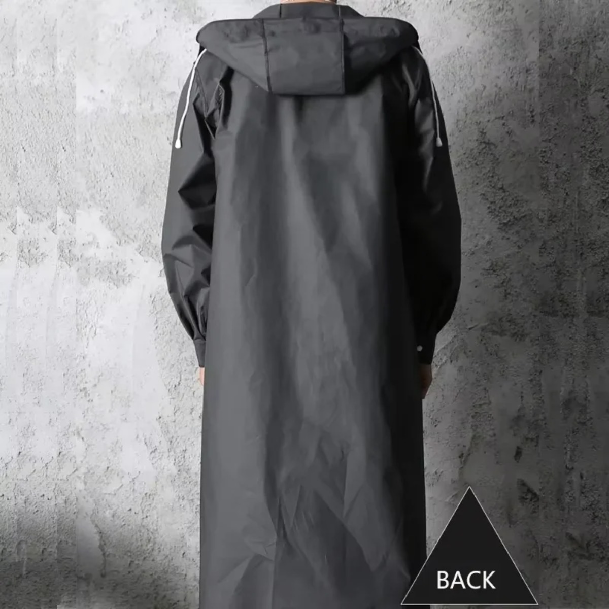 Fashionable Waterproof Hooded  - Camping Rain Poncho 评论和价格