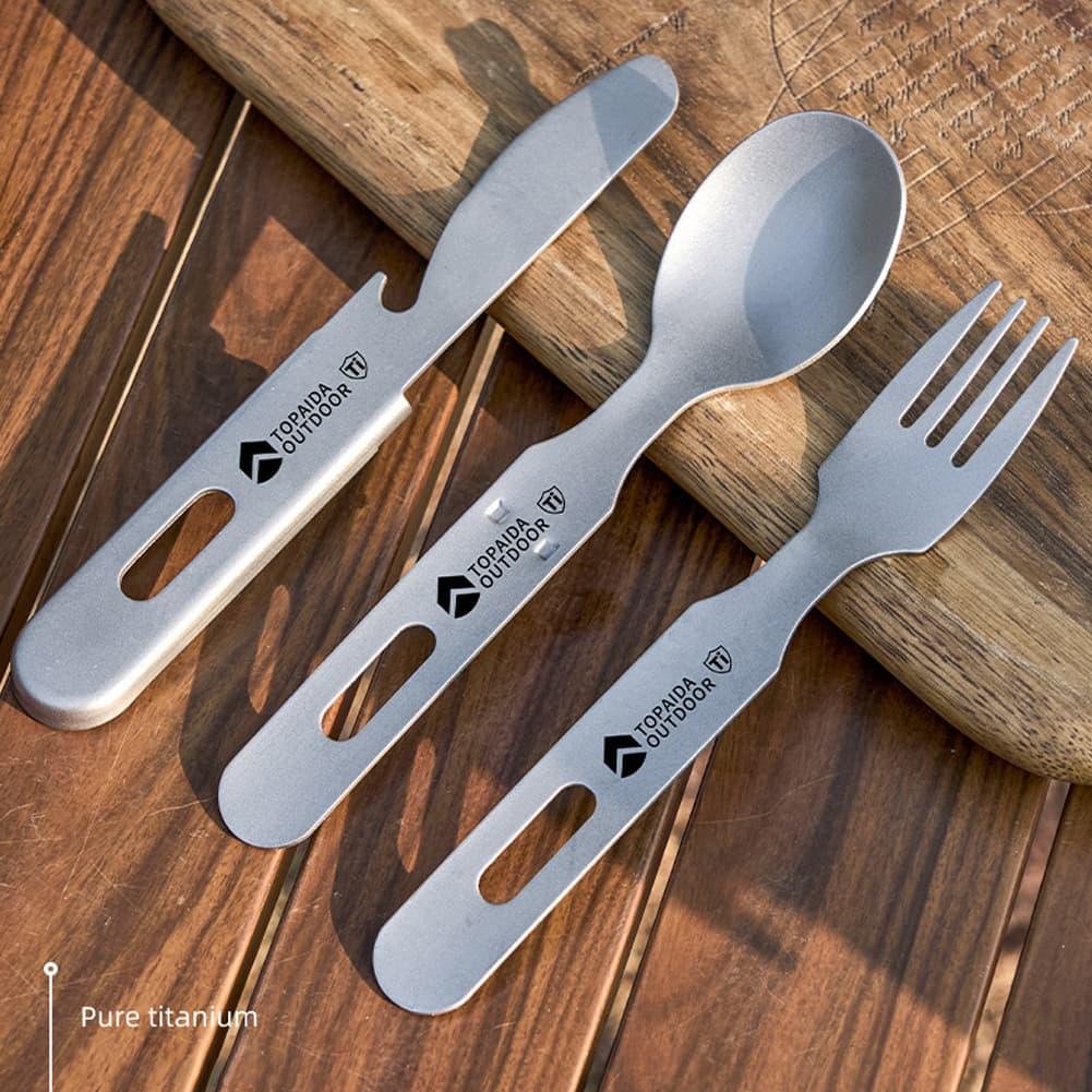 Ultralight Titanium Camping Fo - Outdoor Camping Dining Set 评论和价格