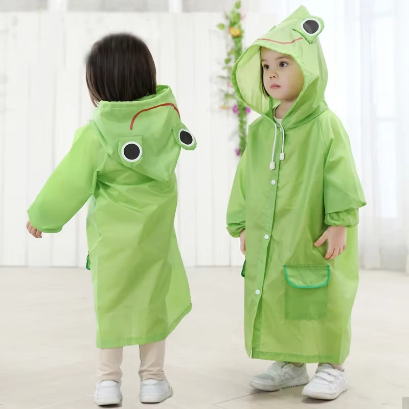 Kids Raincoat Cartoon Animal S - Camping Rain Poncho 评论和价格