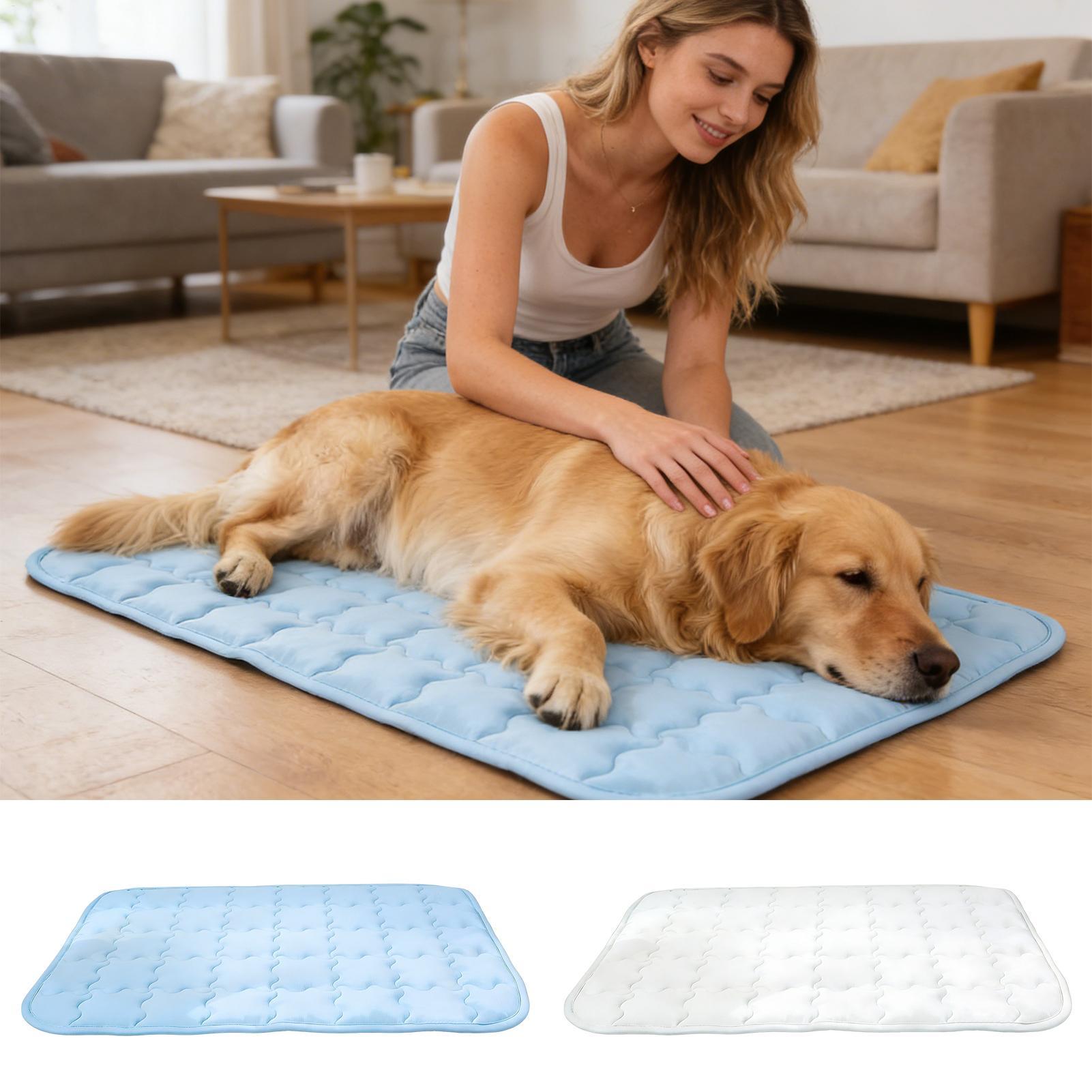 Dog Cooling Pad Washable Porta - Outdoor Camping Dog Bed 评论和价格