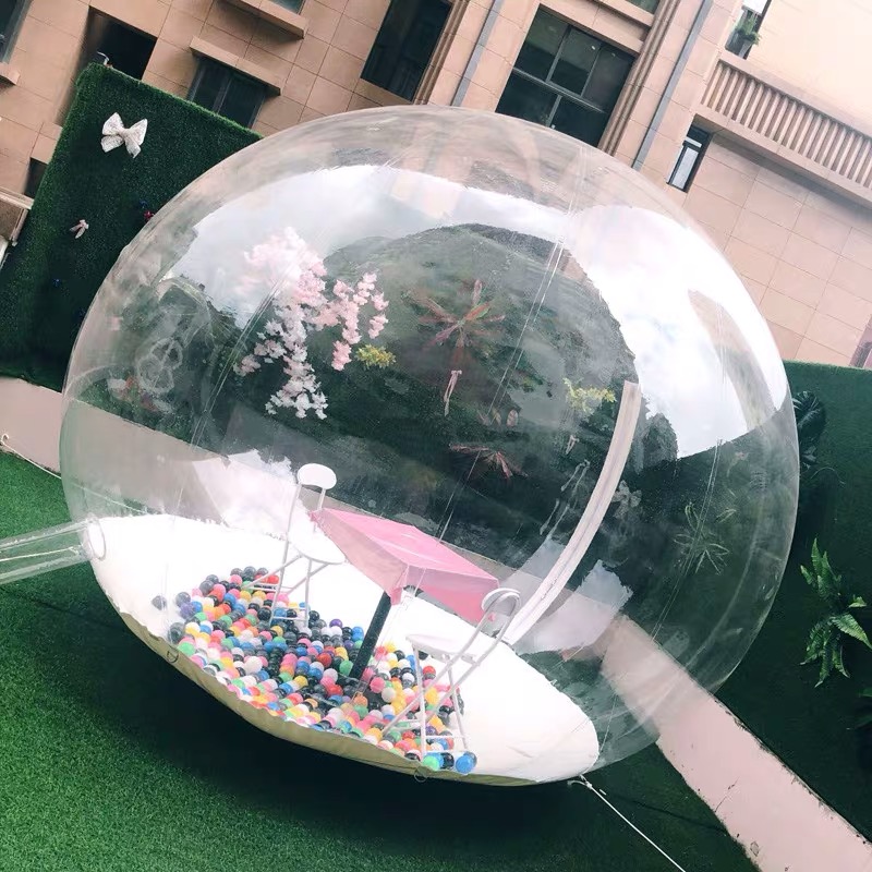 Inflatable Bubble Igloo Tent T - Outdoor Camping Exhibition 评论和价格