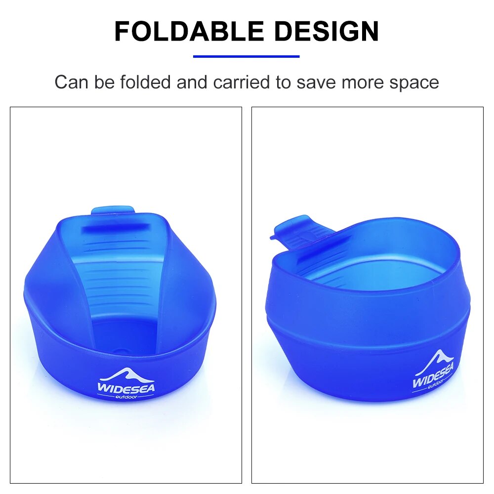 Widesea Camping 250ml Soft Fol - Outdoor Camping Dining Set 评论和价格